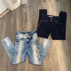 Colombian Moleton pants/jeans bundle size Col8/10